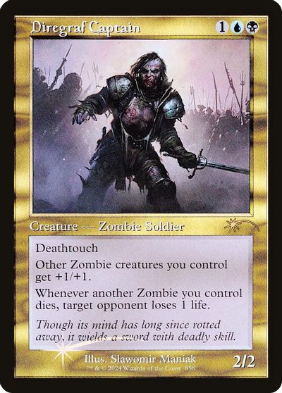 Diregraf Captain (Retro Frame) card art