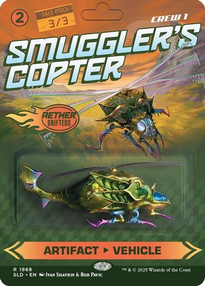 Smuggler's Copter card art
