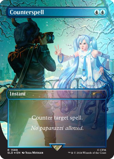 Counterspell (1589) (Rainbow Foil) card art