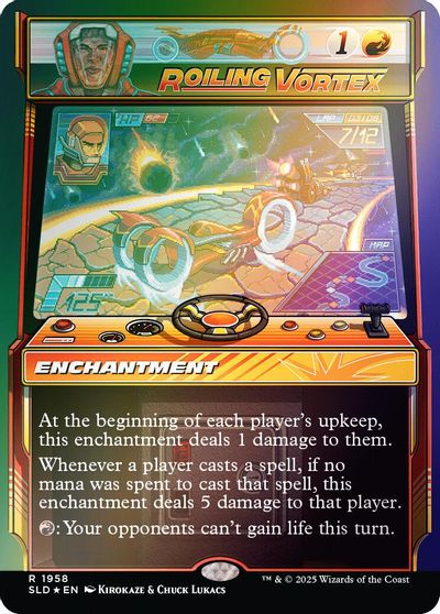 Roiling Vortex (Rainbow Foil) card art