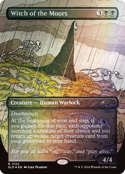 Witch of the Moors (Rainbow Foil) card art