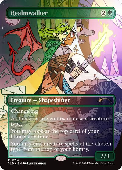 Realmwalker (Rainbow Foil) card art