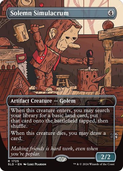 Solemn Simulacrum (1725) card art