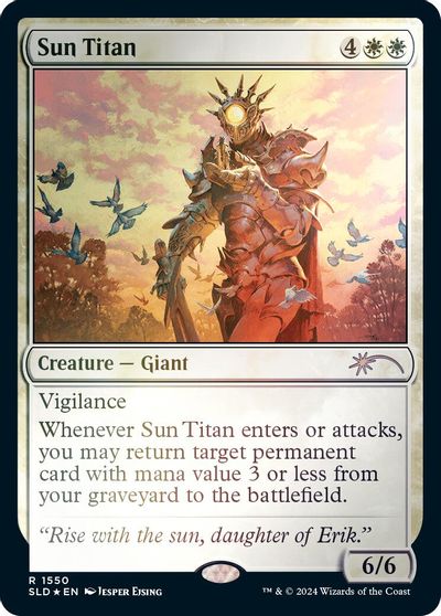 Sun Titan (Rainbow Foil) card art
