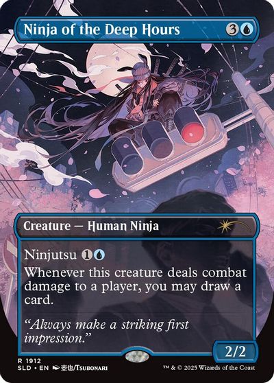 Ninja of the Deep Hours card art