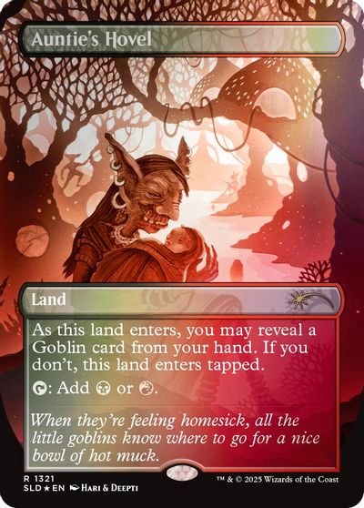 Auntie's Hovel (Rainbow Foil) card art