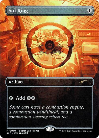 Sol Ring (0910) (Rainbow Foil) card art