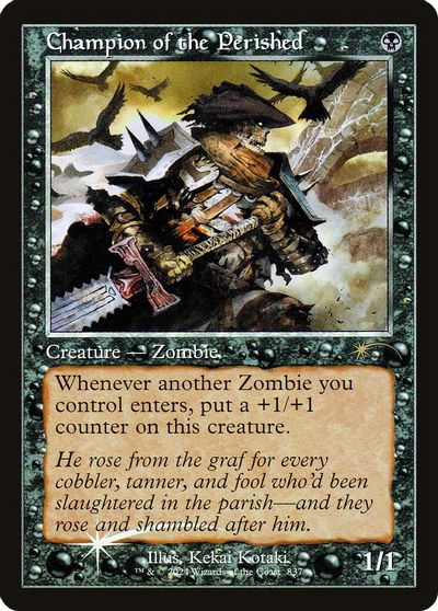 Champion of the Perished (Retro Frame) card art