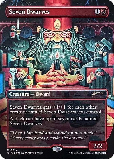 Seven Dwarves (0814) card art