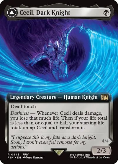 Cecil, Dark Knight (Extended Art) card art