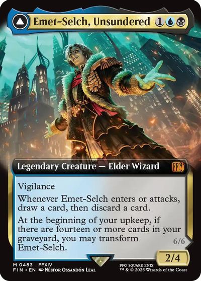 Emet-Selch, Unsundered (Extended Art) card art