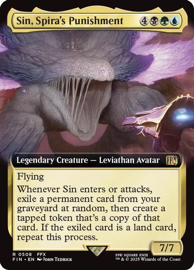 Sin, Spira's Punishment (Extended Art) card art