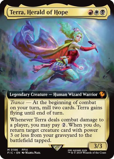 Terra, Herald of Hope (Extended Art) card art