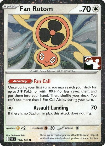 Fan Rotom card art
