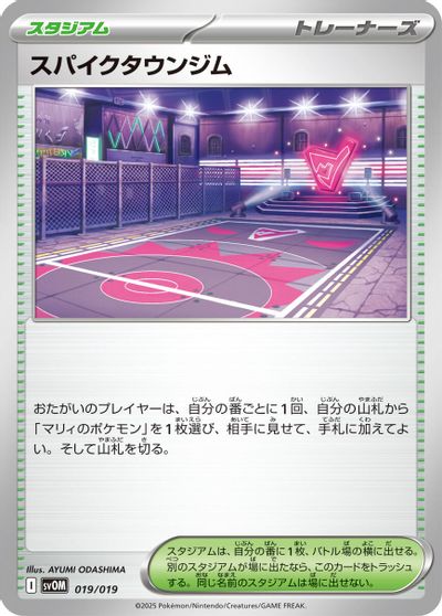 Spikemuth Gym card art