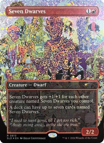 Seven Dwarves (0813) card art