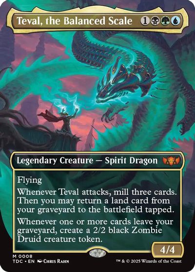Teval, the Balanced Scale (Borderless) card art