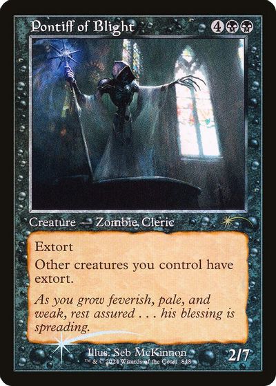 Pontiff of Blight (Retro Frame) card art