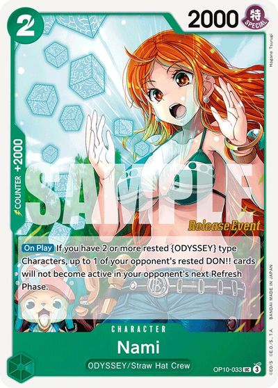 Nami (033) card art