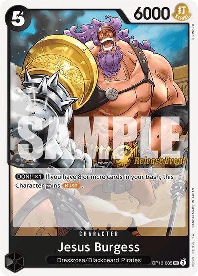Jesus Burgess card art