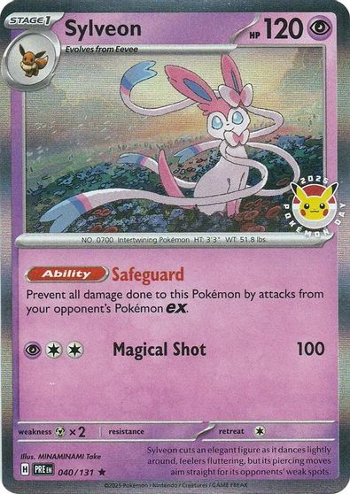 Sylveon - 040/131 (Pokemon Day) card art