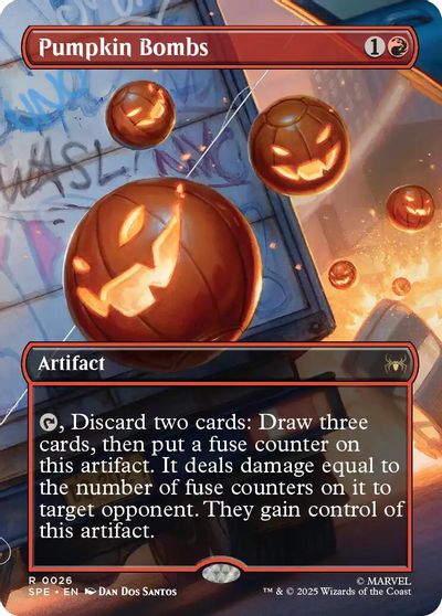 Pumpkin Bombs (Borderless) card art