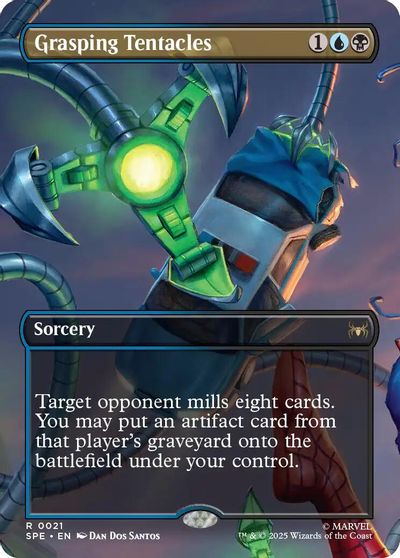 Grasping Tentacles (Borderless) card art