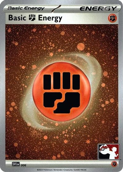 Basic Fighting Energy - 006 (Cosmos Holo) card art