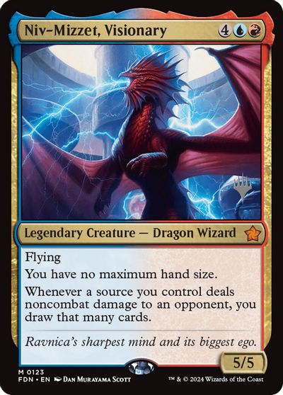 Niv-Mizzet, Visionary card art