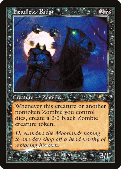 Headless Rider (Retro Frame) card art