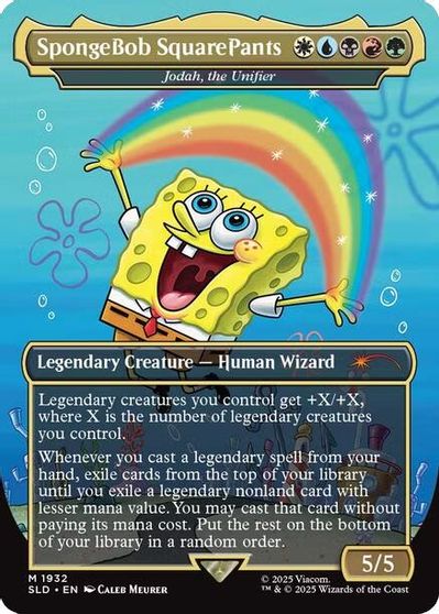 SpongeBob SquarePants - Jodah, the Unifier card art