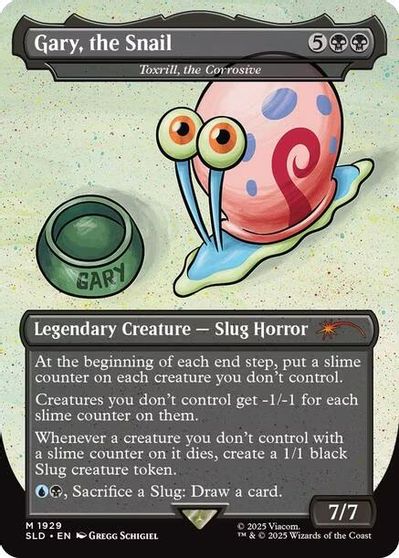 Gary, the Snail - Toxrill, the Corrosive card art