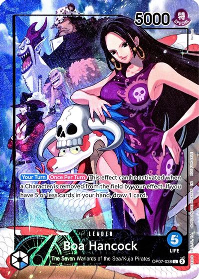 Boa Hancock (2025 PSA Magazine Promo) card art