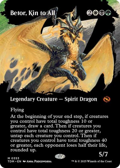 Betor, Kin to All (Borderless) card art