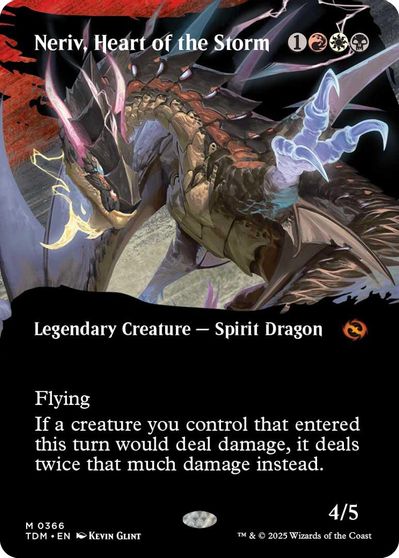 Neriv, Heart of the Storm (Borderless) card art