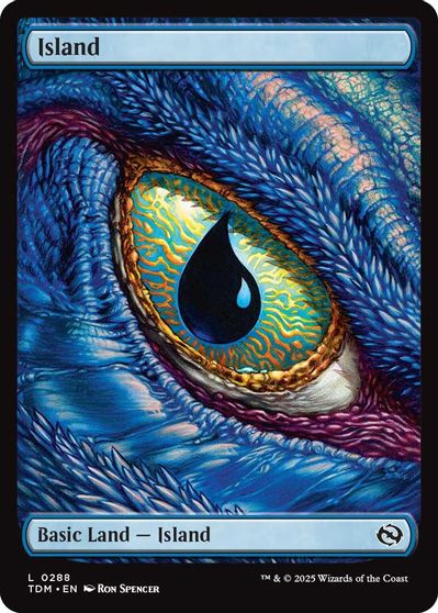 Island (0288) card art