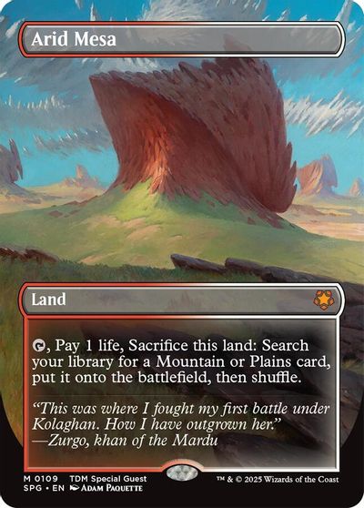 Arid Mesa (Borderless) card art