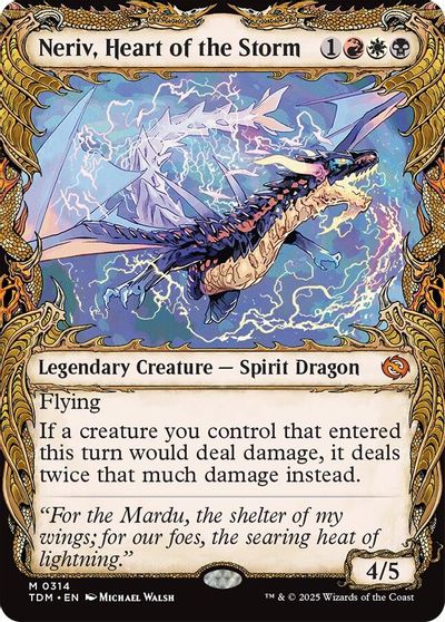 Neriv, Heart of the Storm (Showcase) card art