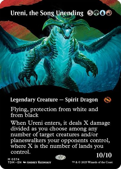 Ureni, the Song Unending (Borderless) card art