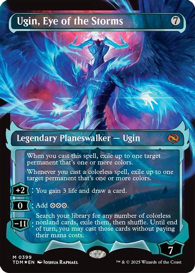 Ugin, Eye of the Storms (Showcase) card art