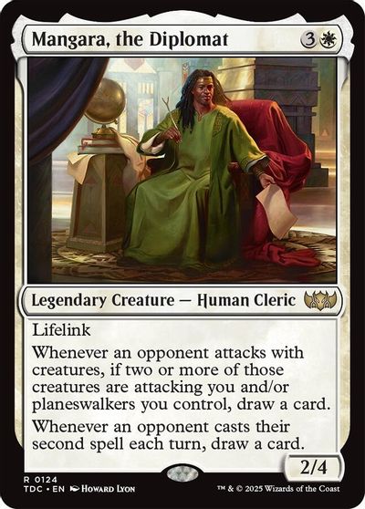 Mangara, the Diplomat card art