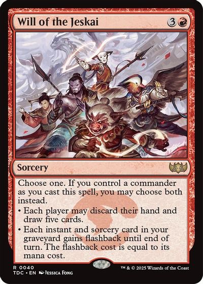 Will of the Jeskai card art