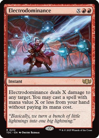 Electrodominance card art