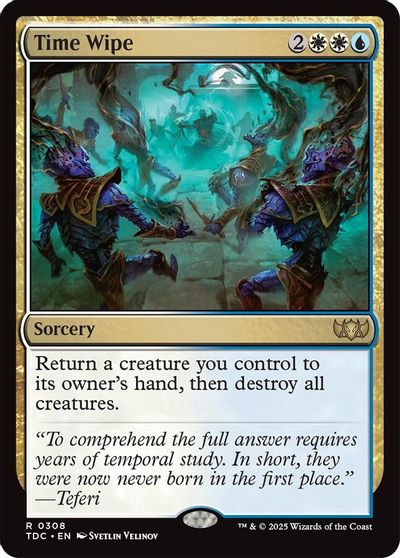 Time Wipe card art
