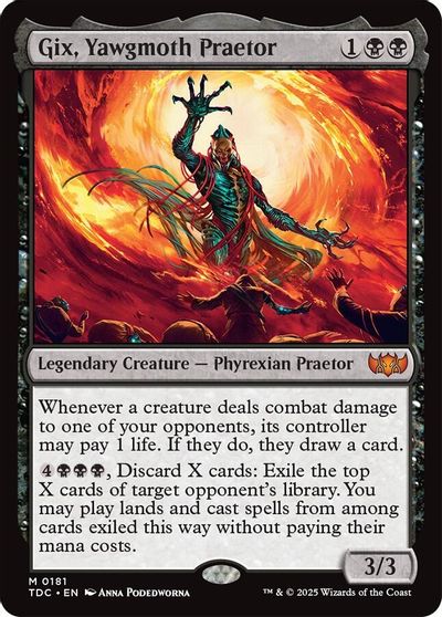 Gix, Yawgmoth Praetor card art