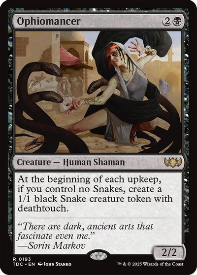 Ophiomancer card art
