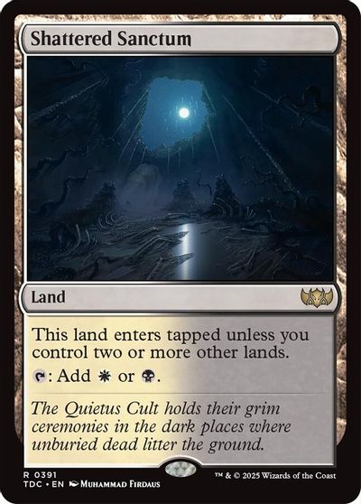 Shattered Sanctum card art
