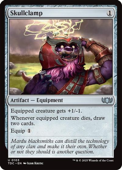 Skullclamp card art