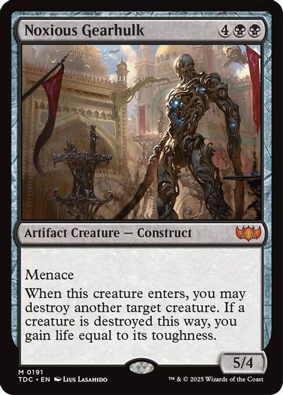 Noxious Gearhulk card art