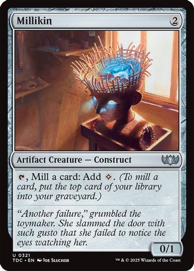 Millikin card art
